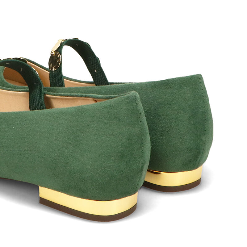 ORiental TRaffic「コインモチーフ ストラップパンプス /51308 ヒール1.8ｃｍ フラット」|パンプス|