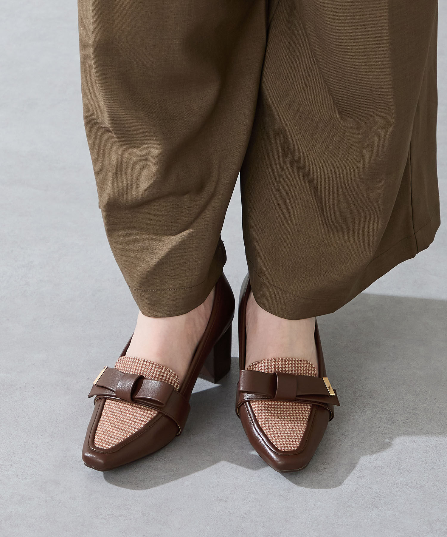 ORiental TRaffic「リボンベルトヒールローファー/51311」|パンプス|