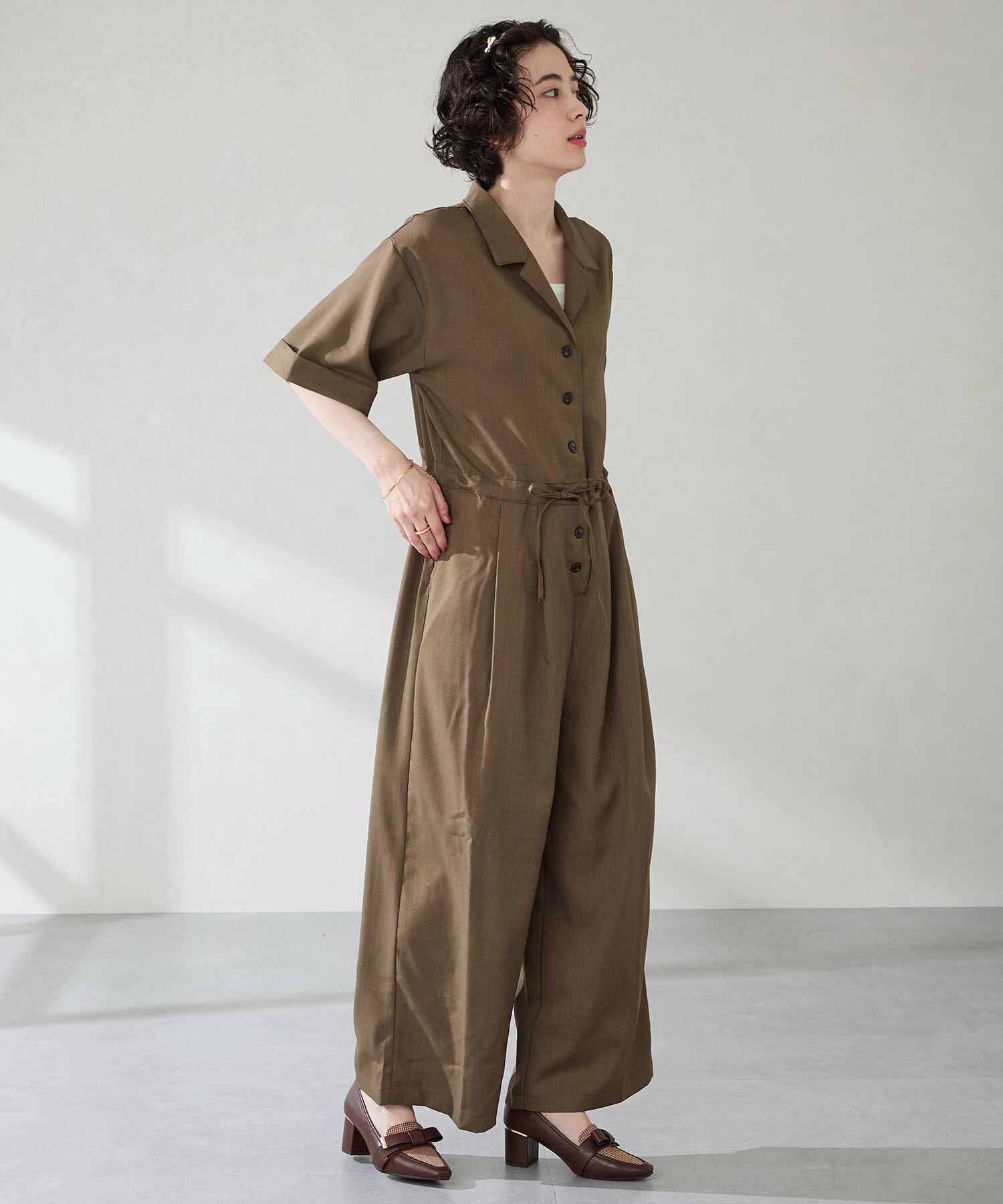 ORiental TRaffic「リボンベルトヒールローファー/51311」|パンプス|