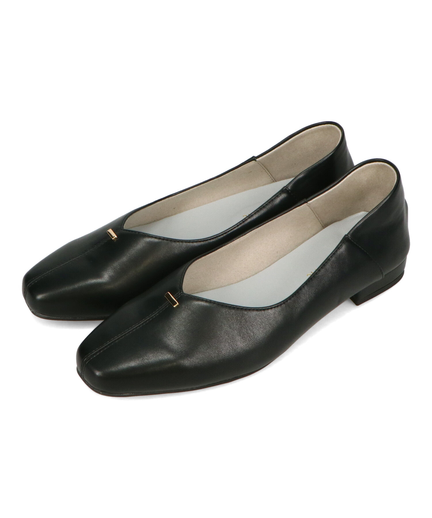 ORiental TRaffic「ゴールドパーツVカットバブーシュ/51312」|パンプス|