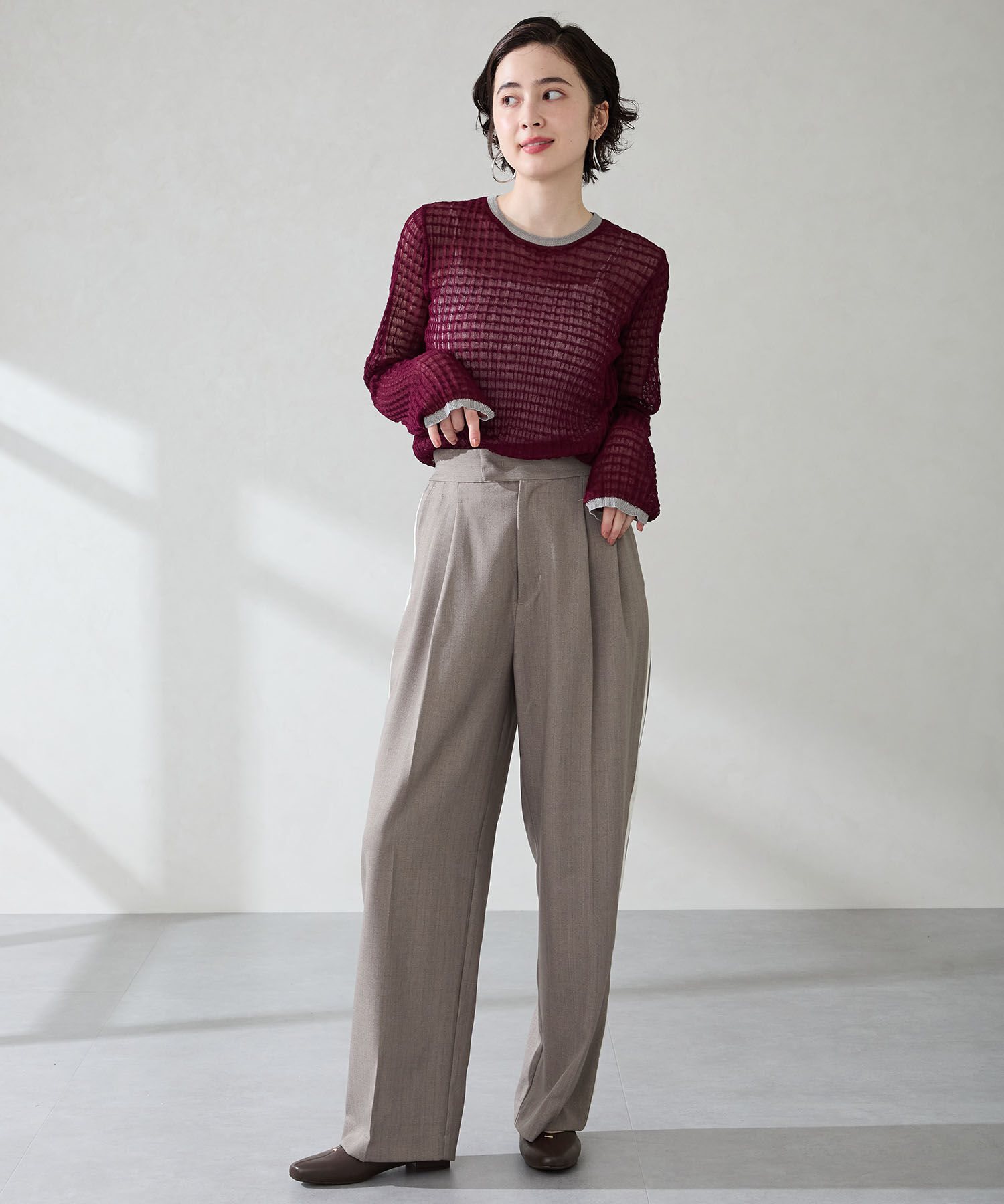 ORiental TRaffic「ゴールドパーツVカットバブーシュ/51312」|パンプス|