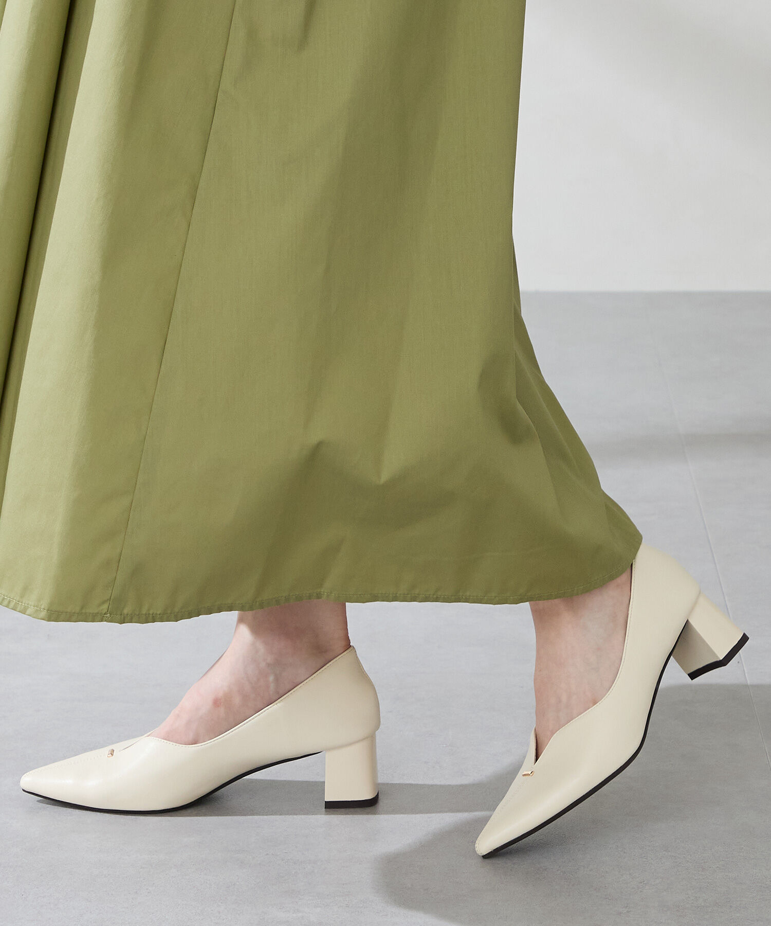 ORiental TRaffic「プチメタルパーツヒールパンプス/51316」|パンプス|