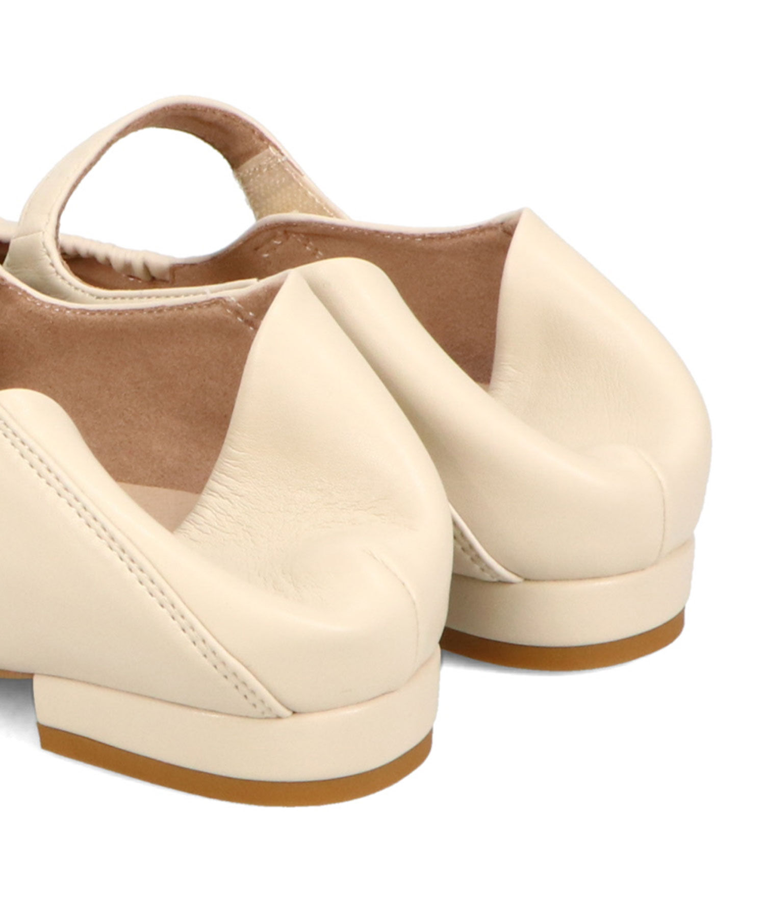 WA Oriental TRaffic「ギャザーデザインメリージェーン パンプス /52316 フラット 通勤靴 ストラップパンプス」|パンプス|