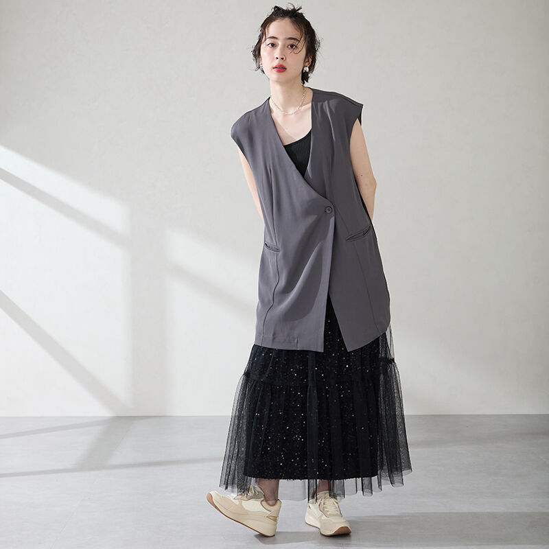 ORiental TRaffic「キルティング&times;グリッタースニーカー/OT3770」|スニーカー|