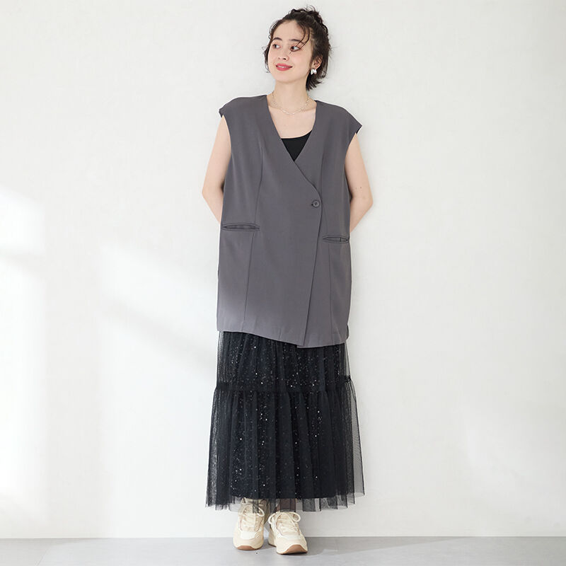 ORiental TRaffic「キルティング&times;グリッタースニーカー/OT3770」|スニーカー|