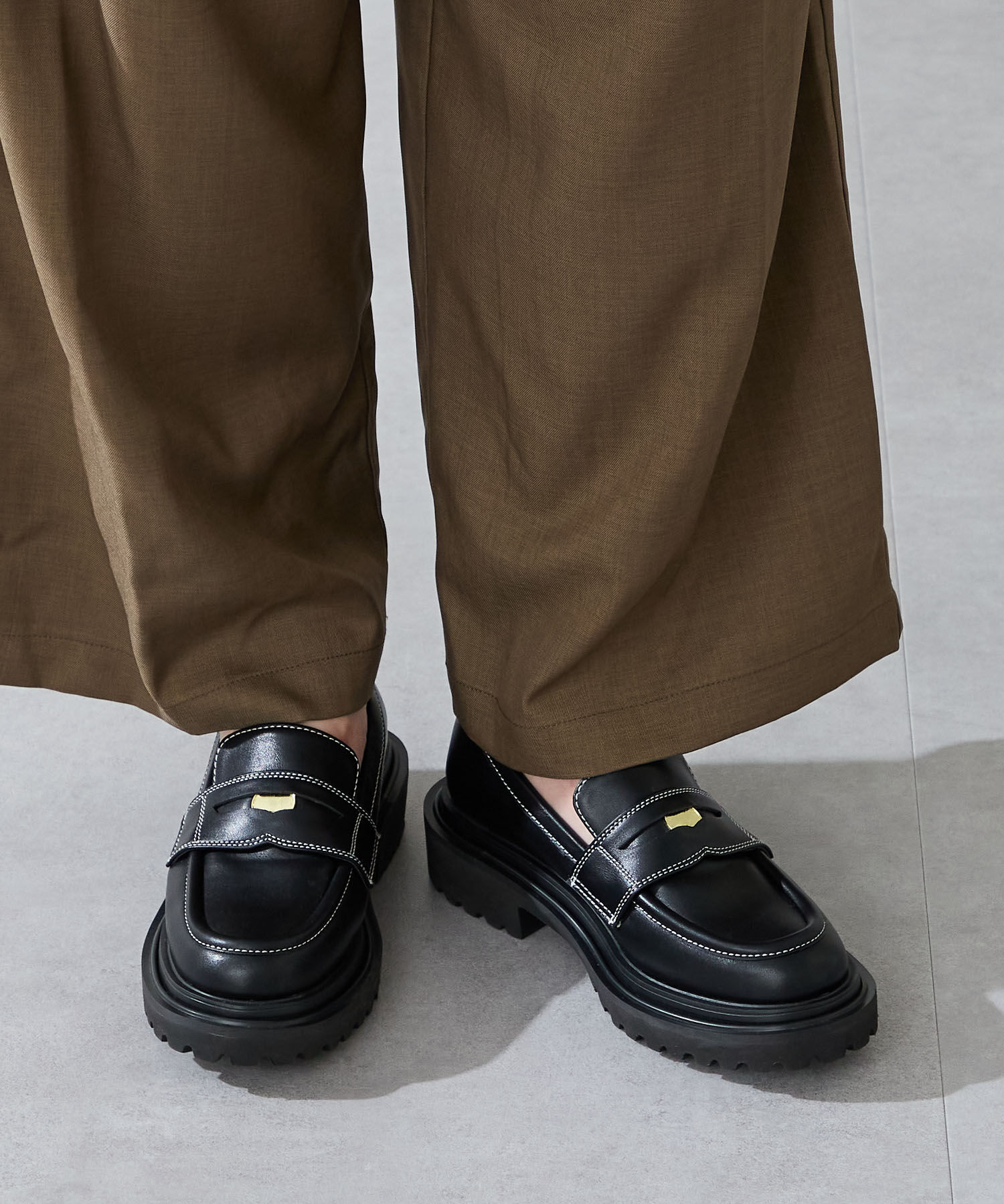 ORiental TRaffic「厚底コインローファー/51304」|ローファー|