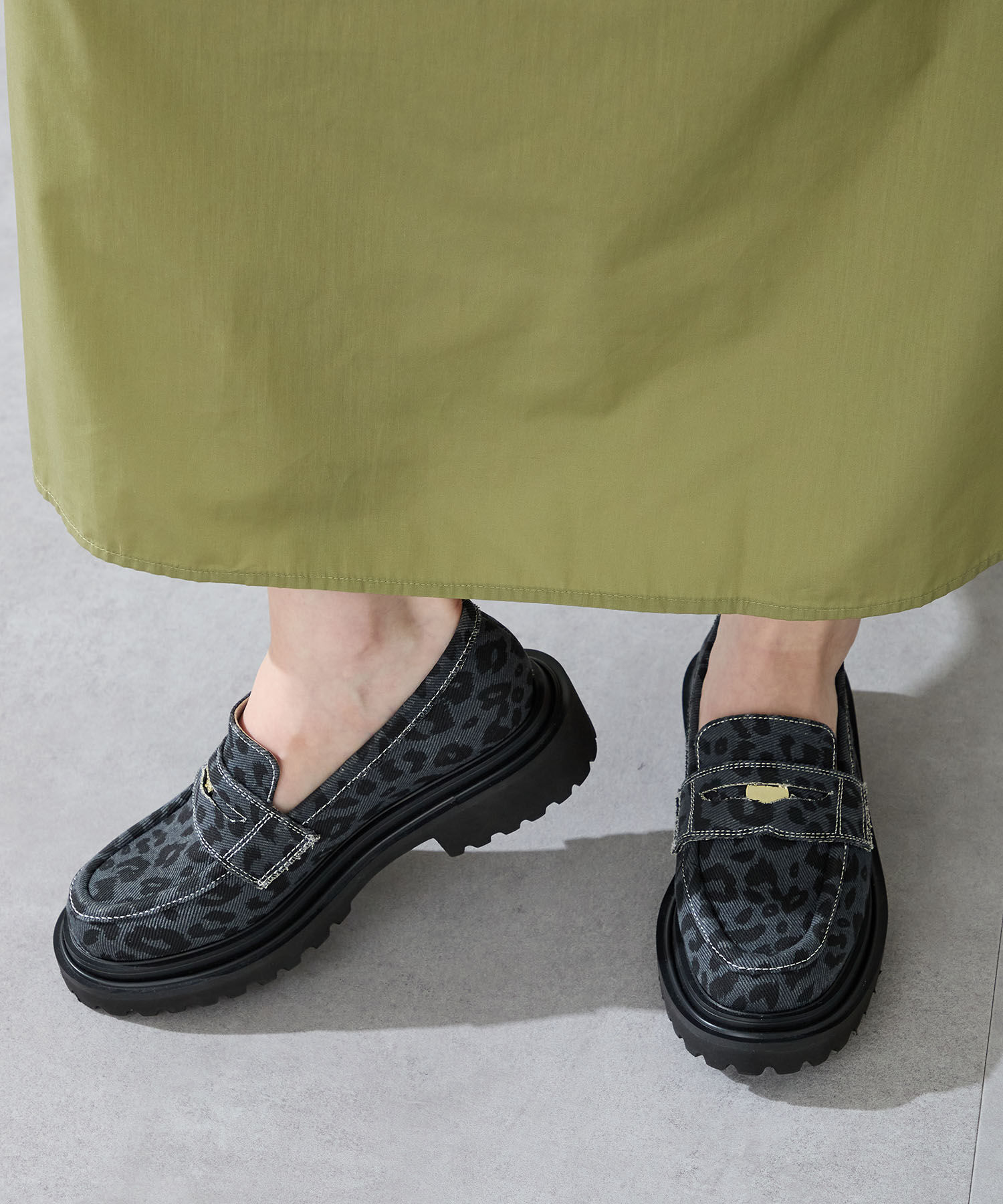 ORiental TRaffic「厚底コインローファー/51304」|ローファー|