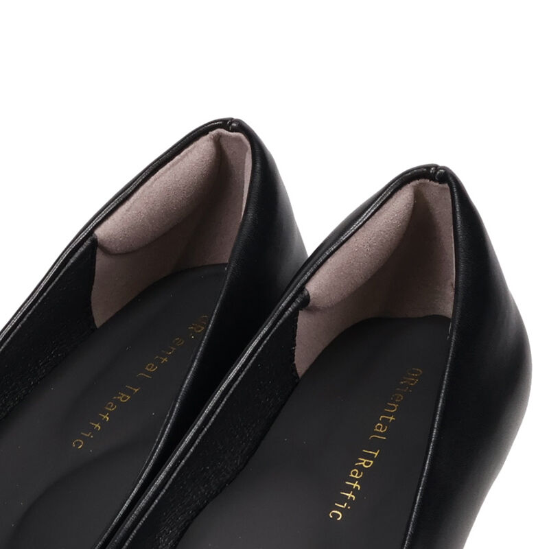 ORiental TRaffic「【跳べパンプス/シリーズ累計１５０万足突破】 アーモンドトゥ ヒール/R-3220 冠婚葬祭」|パンプス|