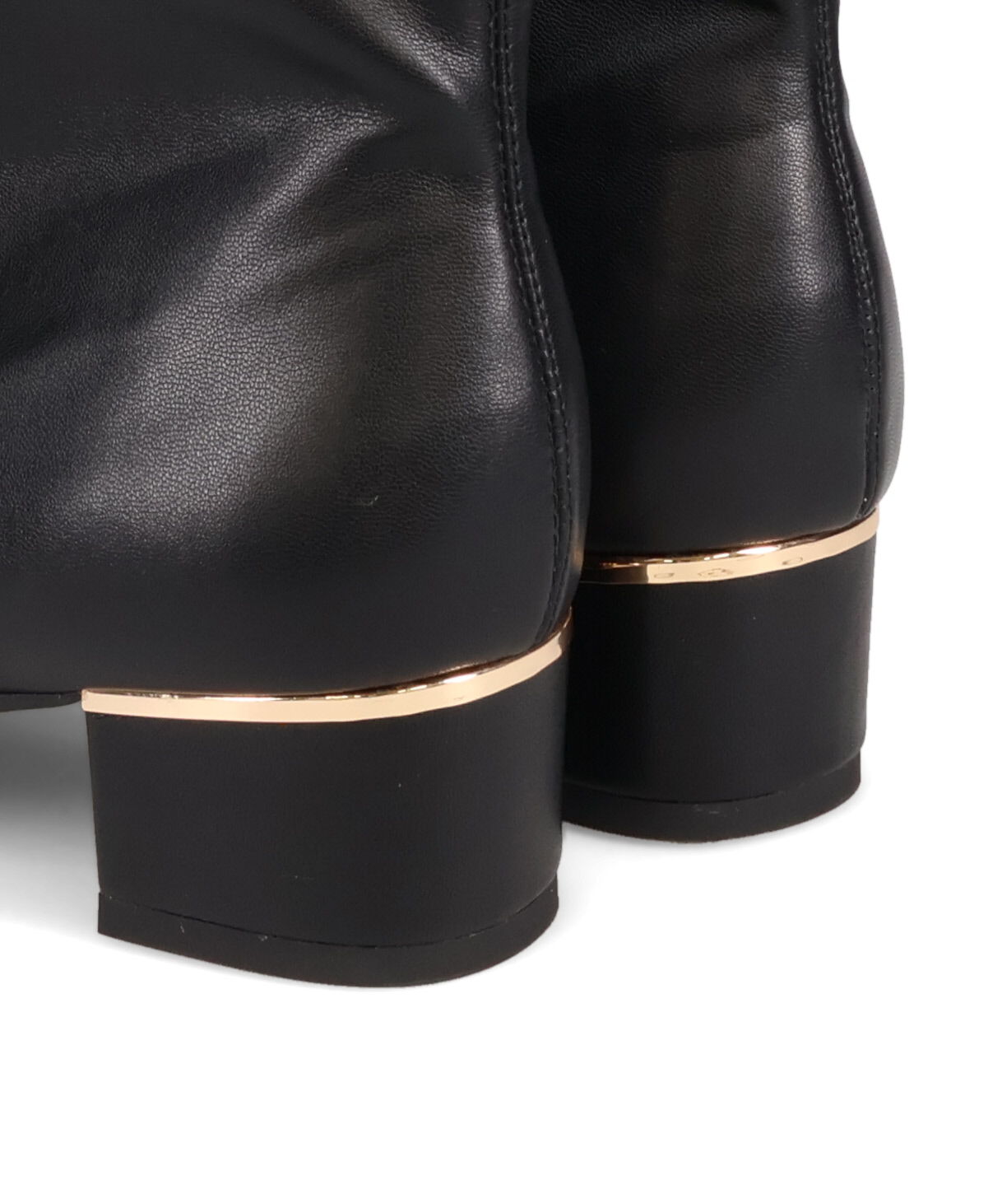 WA Oriental TRaffic「ヒールパーツ ストレッチ ブーツ /52402 シンプル 通勤 ショートブーツ」|ショートブーツ|