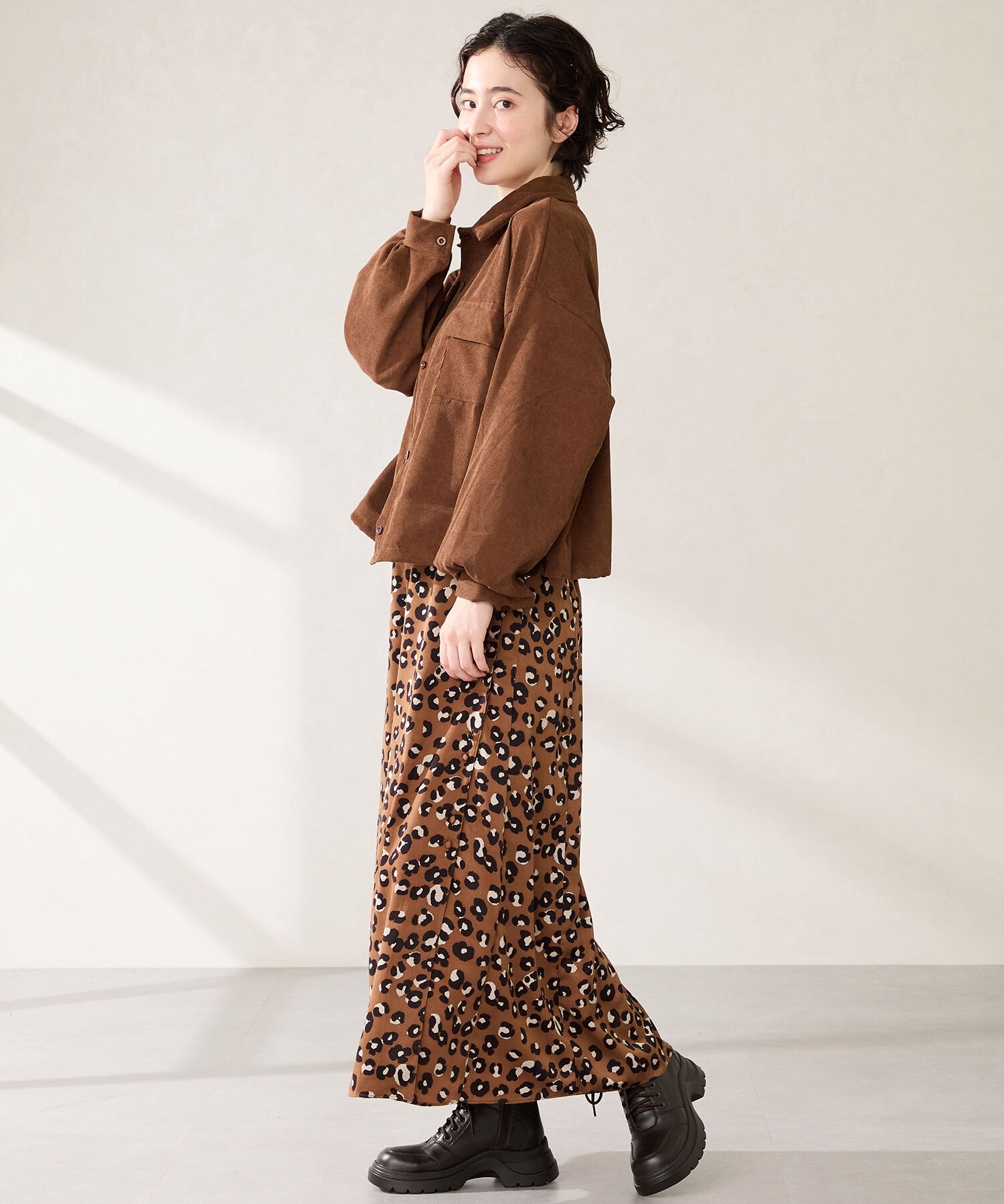 ORiental TRaffic「 厚底 レースアップブーツ /51401」|ショートブーツ|