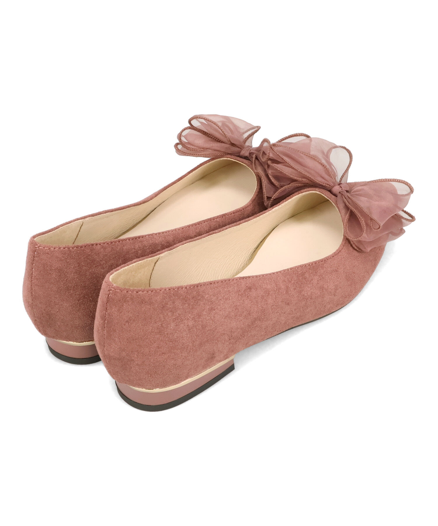 ORiental TRaffic「ビッグ チュールリボン パンプス /51321 フラット」|パンプス|