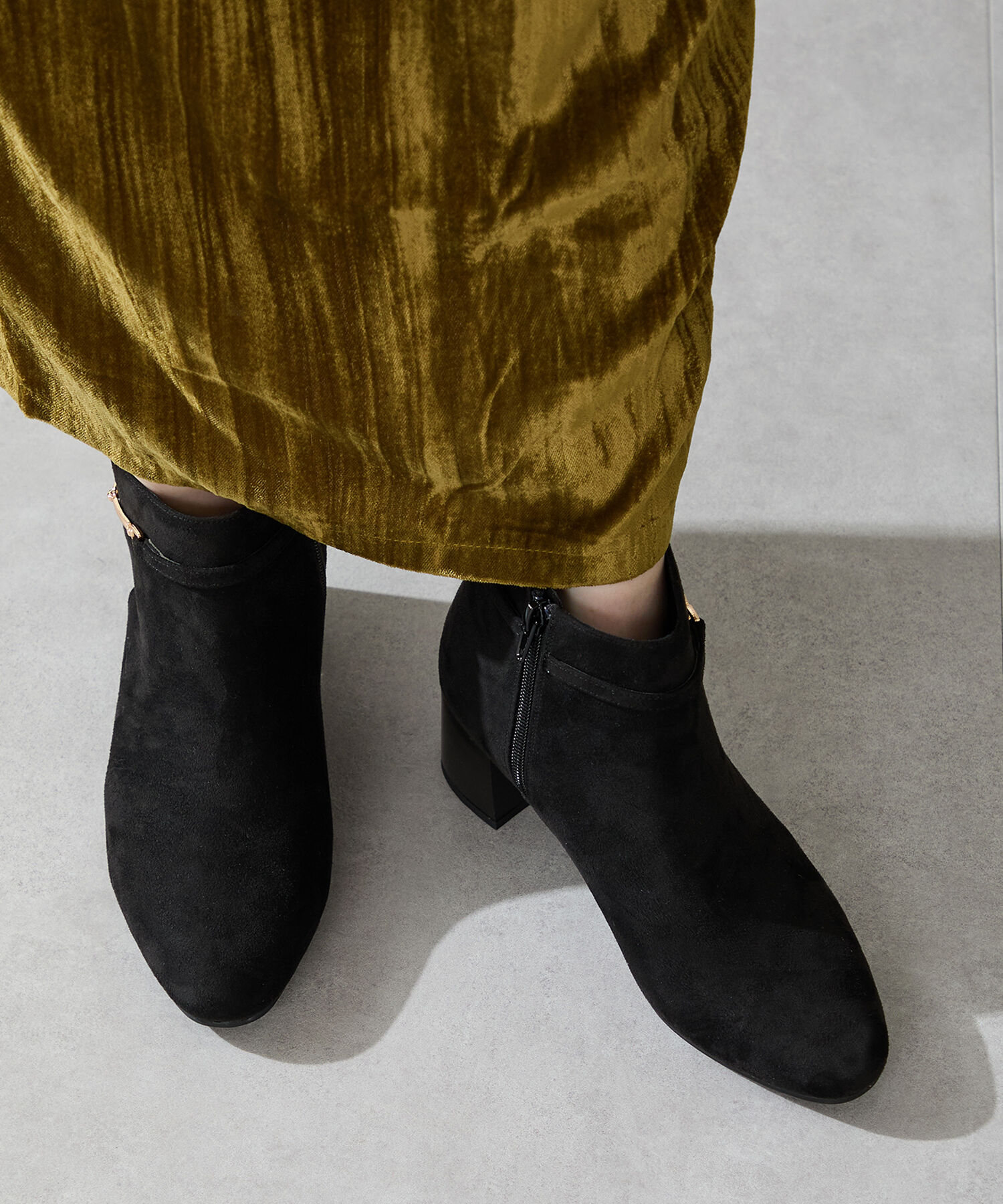 WA Oriental TRaffic「ビットモチーフ ショートブーツ /52403」|ショートブーツ|