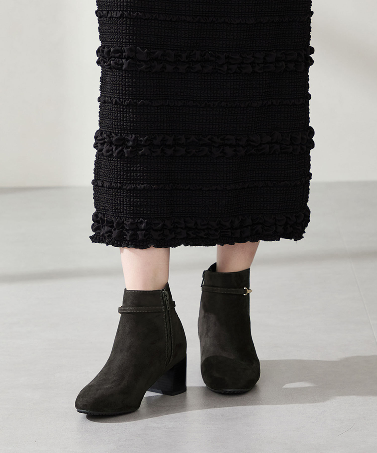 WA Oriental TRaffic「ビットモチーフ ショートブーツ /52403」|ショートブーツ|