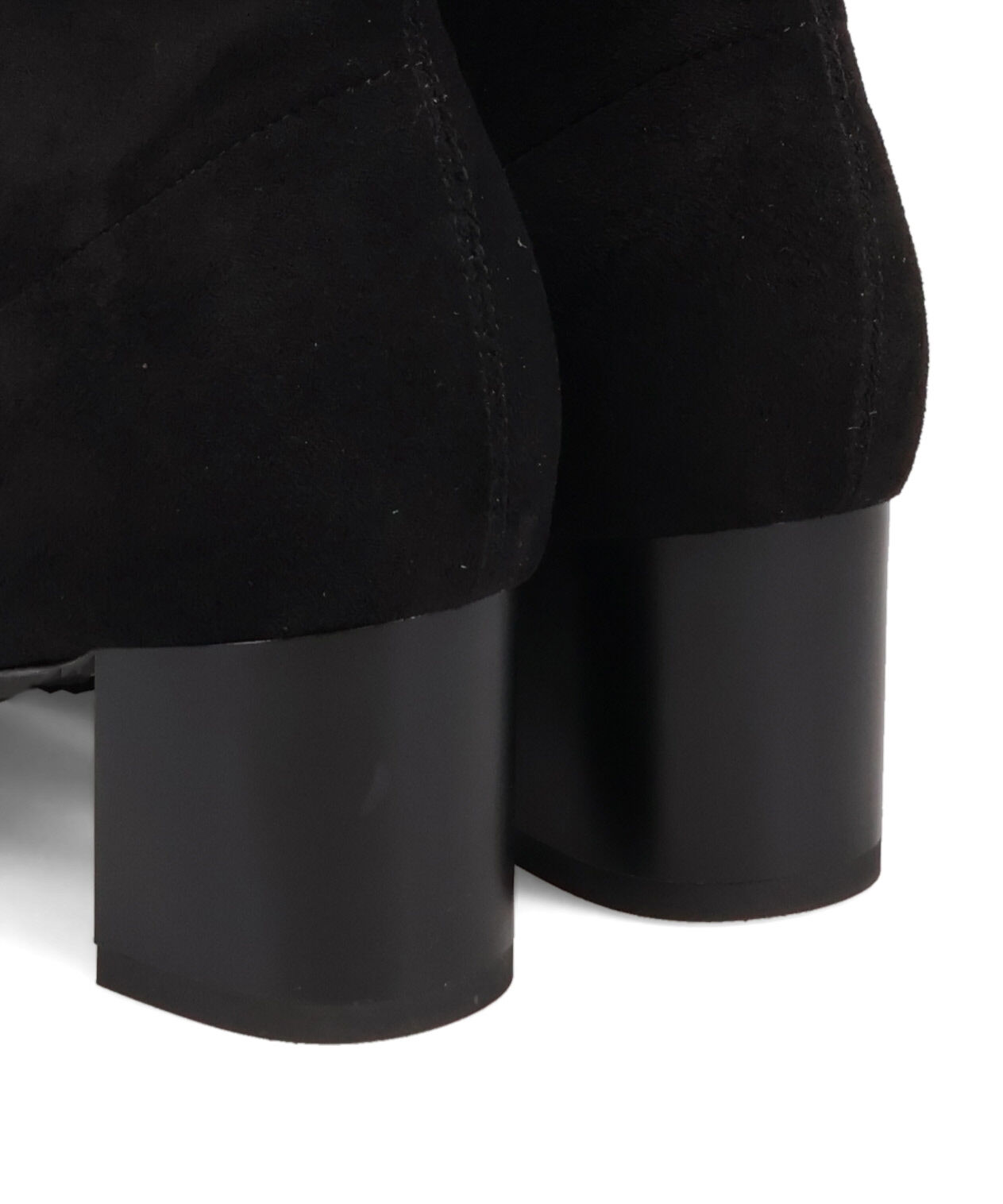 WA Oriental TRaffic「チャンキーヒール ストレッチブーツ /52406 スエードブーツ」|ショートブーツ|