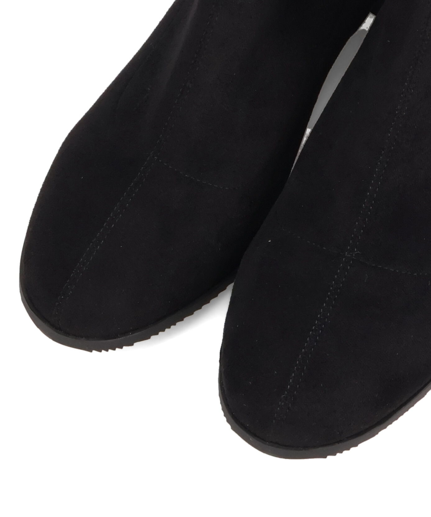 WA Oriental TRaffic「チャンキーヒール ストレッチブーツ /52406 スエードブーツ」|ショートブーツ|