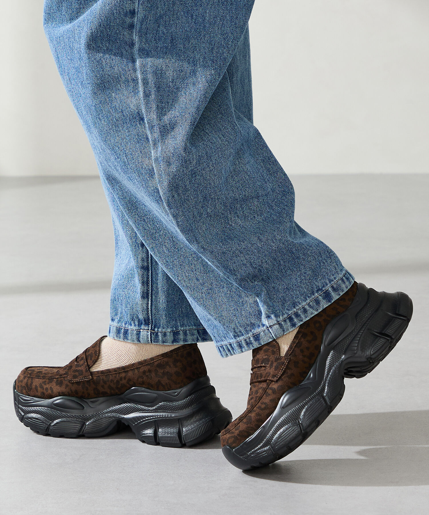 ORiental TRaffic「スニーカーソール ローファー /51326 厚底」|スニーカー|