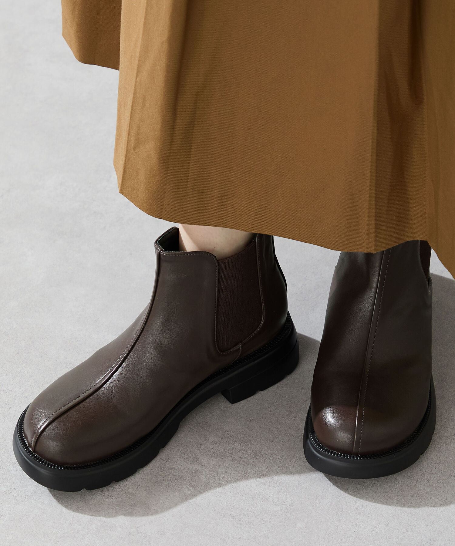 ORiental TRaffic「ラウンドトゥ サイドゴアブーツ /51414」|ショートブーツ|