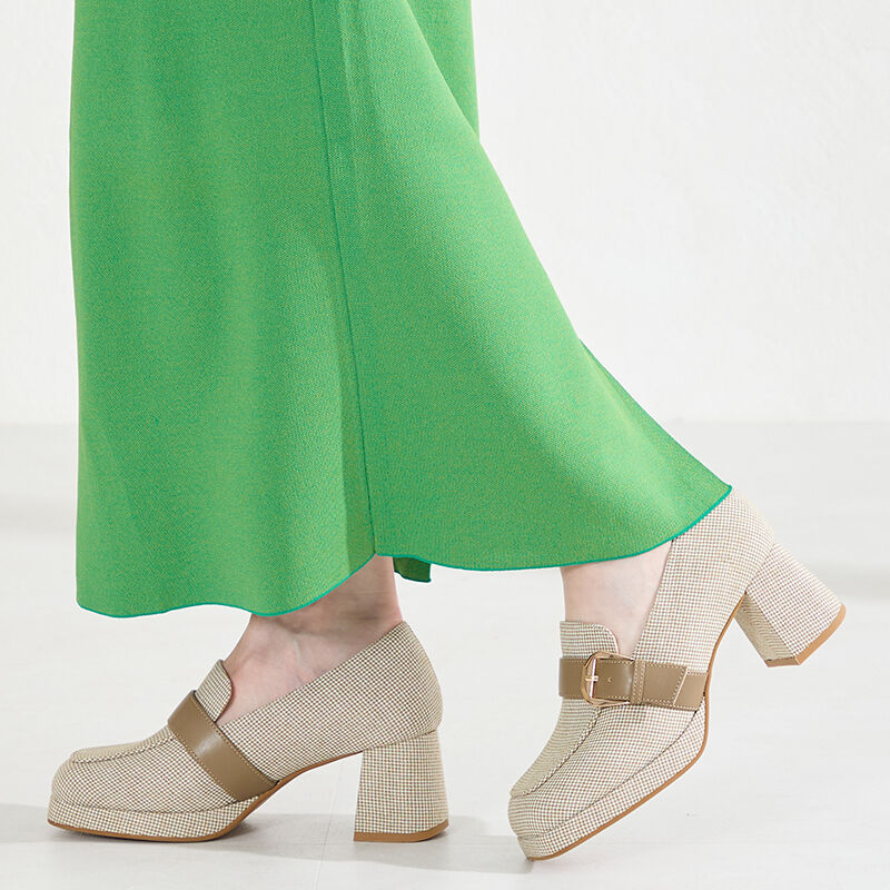 ORiental TRaffic「●2026春夏新作●プラットフォームベルトローファー/61103」|パンプス|