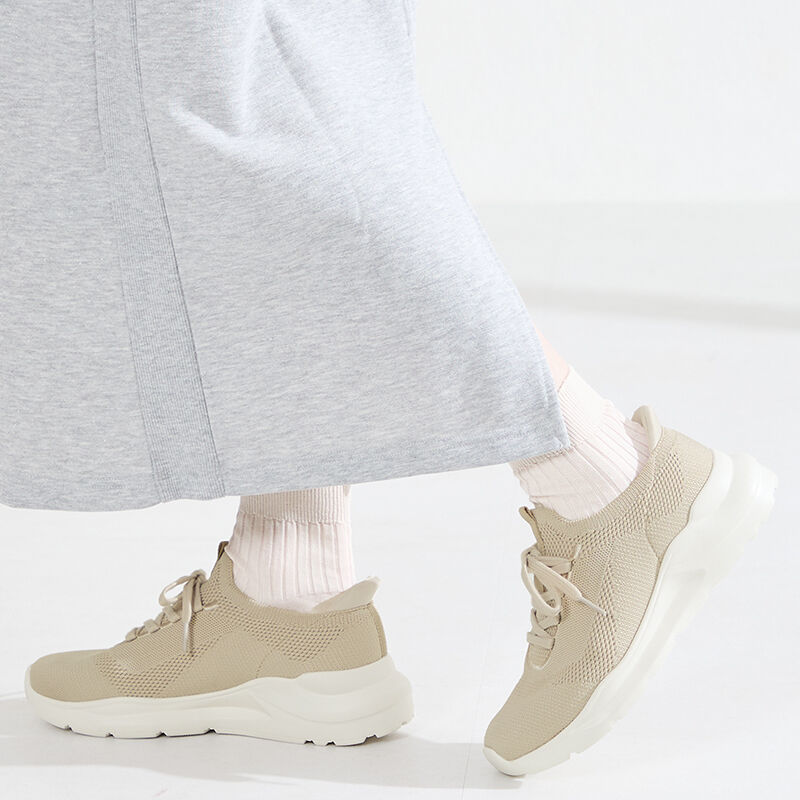 ORiental TRaffic「●2026春夏新作●【 瞬間フィット 】 ニット レースアップ スニーカー /OT3789」|スニーカー|