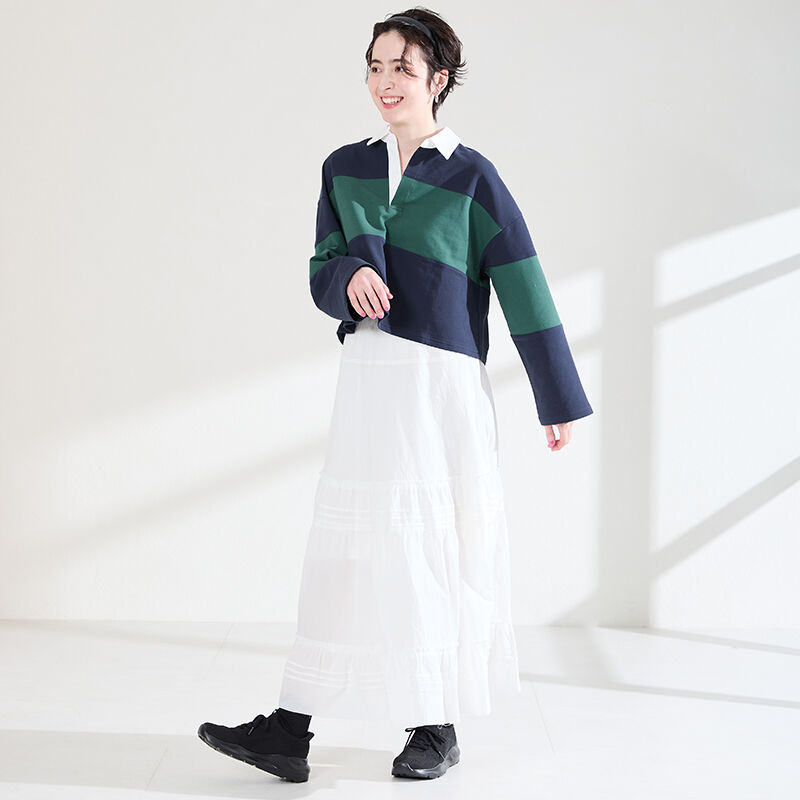 ORiental TRaffic「●2026春夏新作●【 瞬間フィット 】 ニット レースアップ スニーカー /OT3789」|スニーカー|