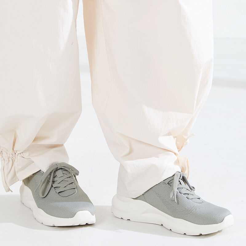 ORiental TRaffic「●2026春夏新作●【 瞬間フィット 】 ニット レースアップ スニーカー /OT3789」|スニーカー|