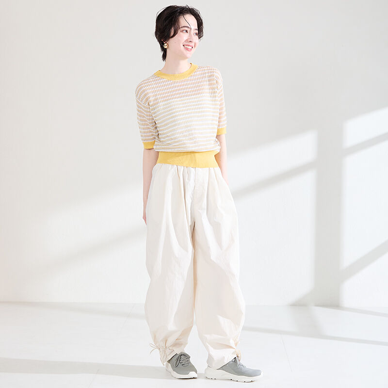 ORiental TRaffic「●2026春夏新作●【 瞬間フィット 】 ニット レースアップ スニーカー /OT3789」|スニーカー|