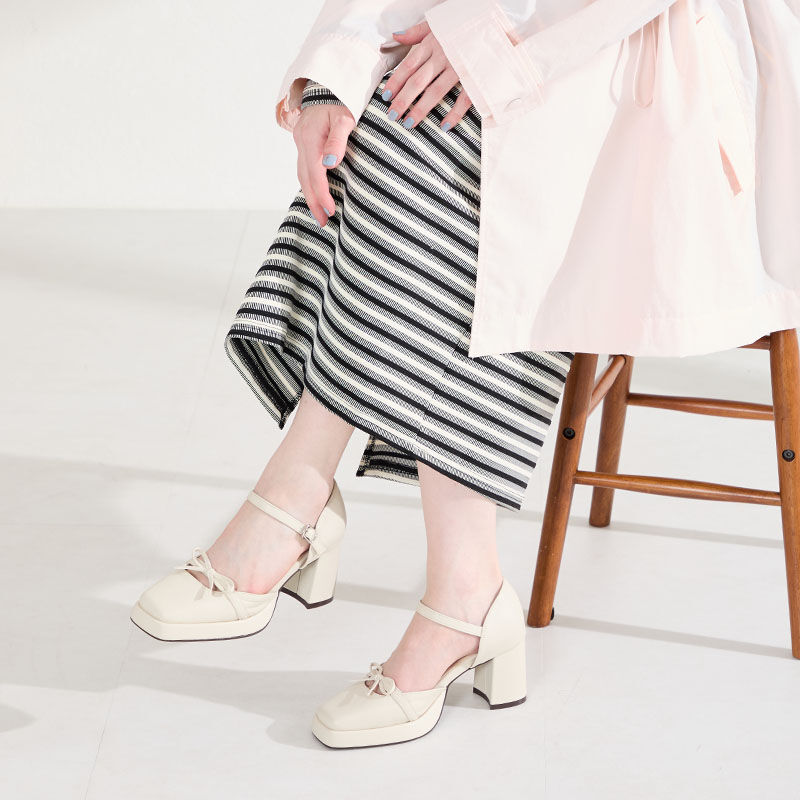 ORiental TRaffic「●2026春夏新作●カット デザイン プラットフォーム パンプス /61116」|パンプス|