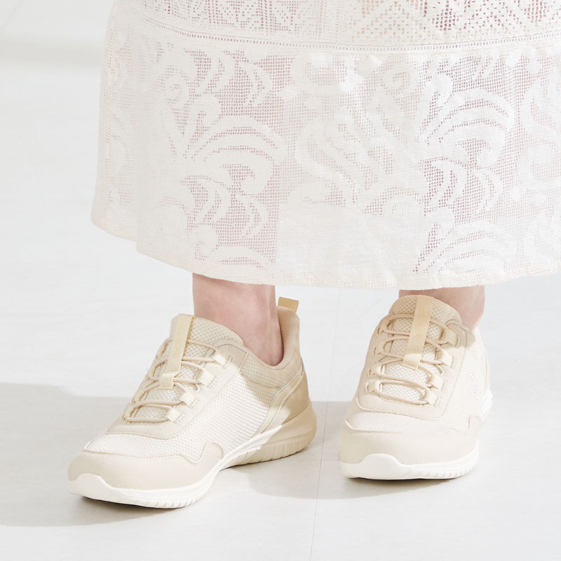 ORiental TRaffic「●2026春夏新作●【瞬間フィット】ゴム紐メッシュスニーカー/OT3790」|スニーカー|