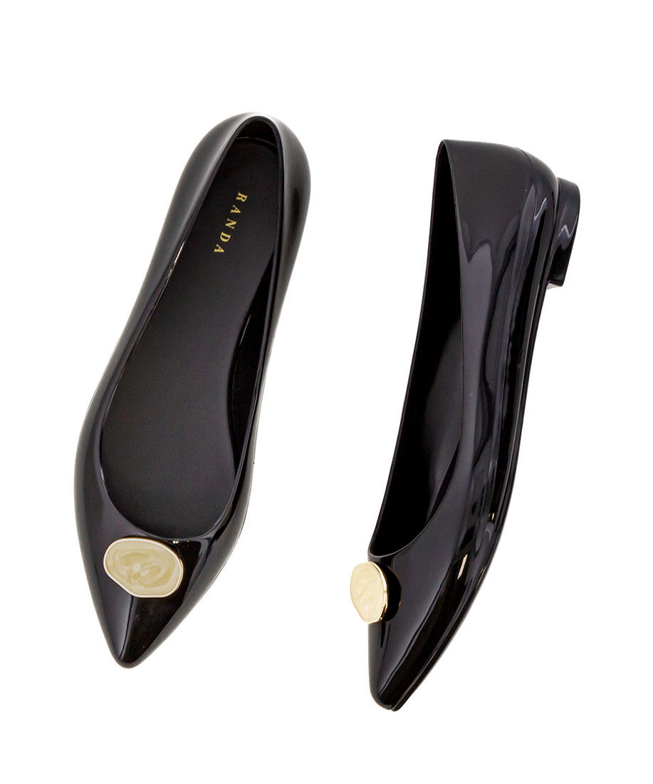  「マーブルパーツレインパンプス」|レインシューズ|