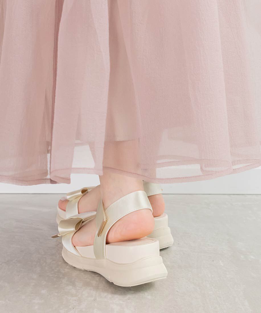  「リボンスポーツサンダル」|サンダル|