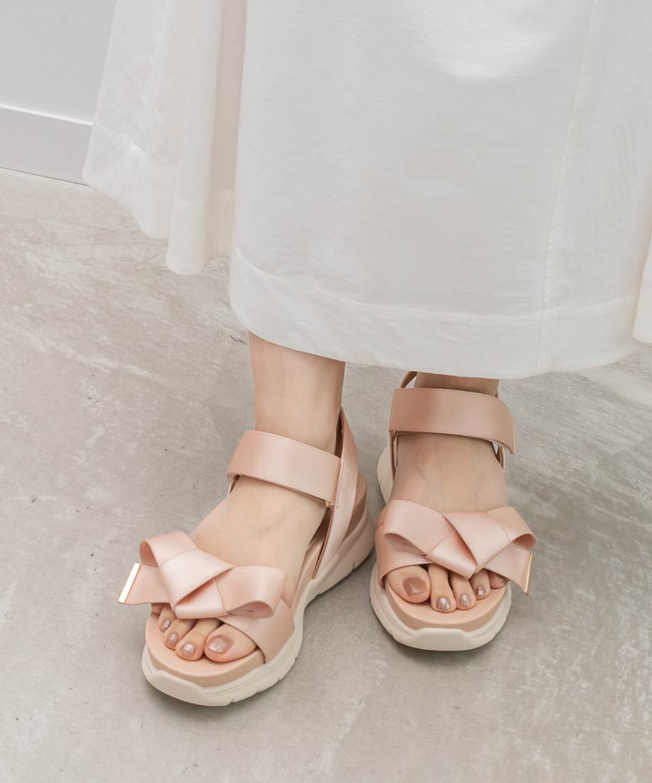  「リボンスポーツサンダル」|サンダル|