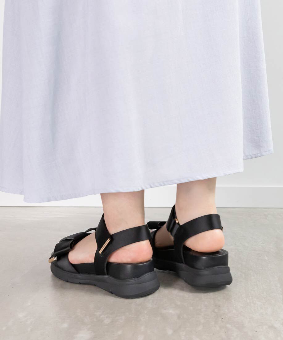  「リボンスポーツサンダル」|サンダル|