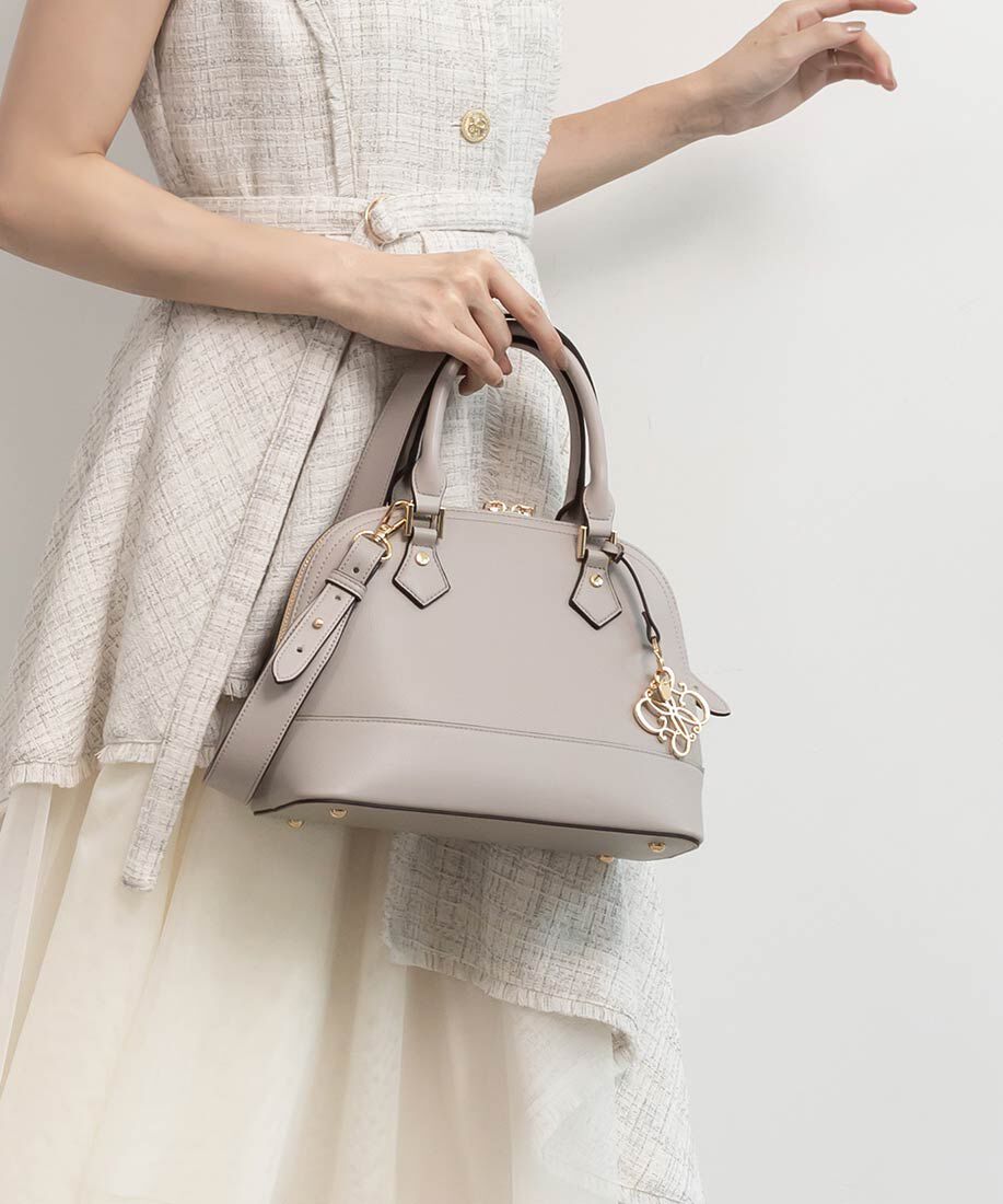  「ラウンド2WAYショルダーバッグ」|ハンドバッグ|