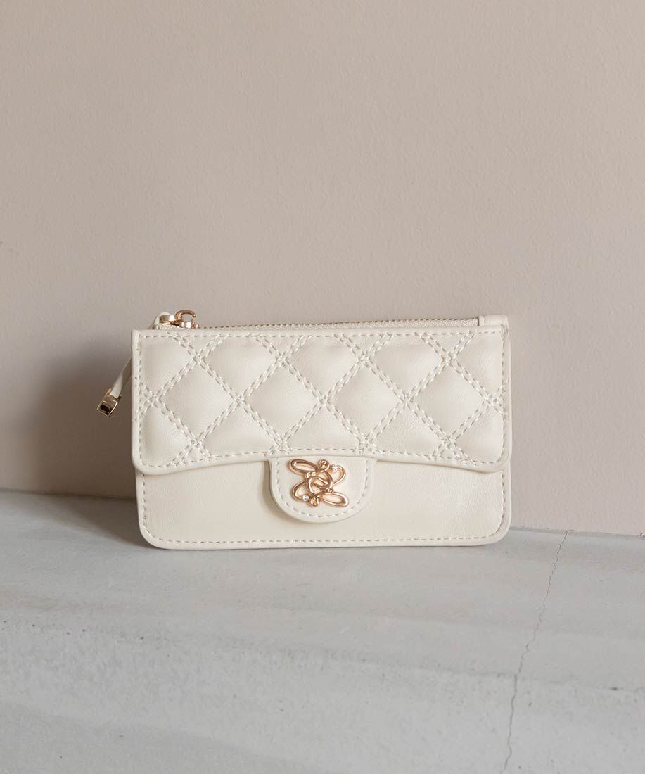  「キルティングフラップフラグメントケース」|名刺入れ・カードケース|