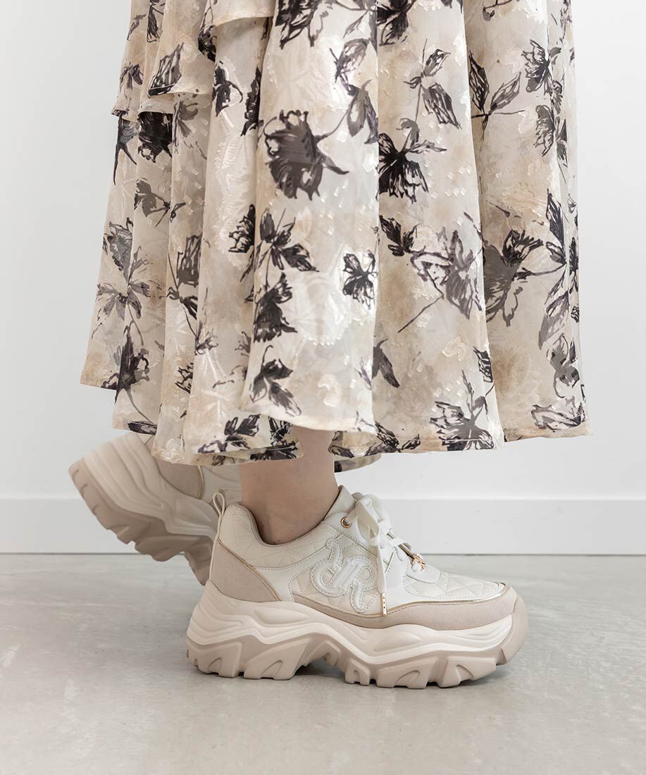  「モノグラムボリュームソールスニーカー」|スニーカー|