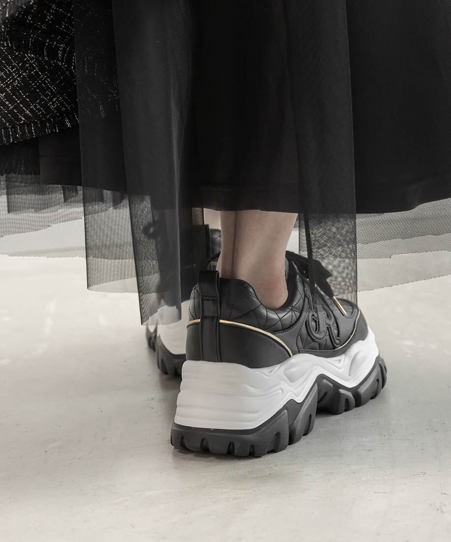  「モノグラムボリュームソールスニーカー」|スニーカー|