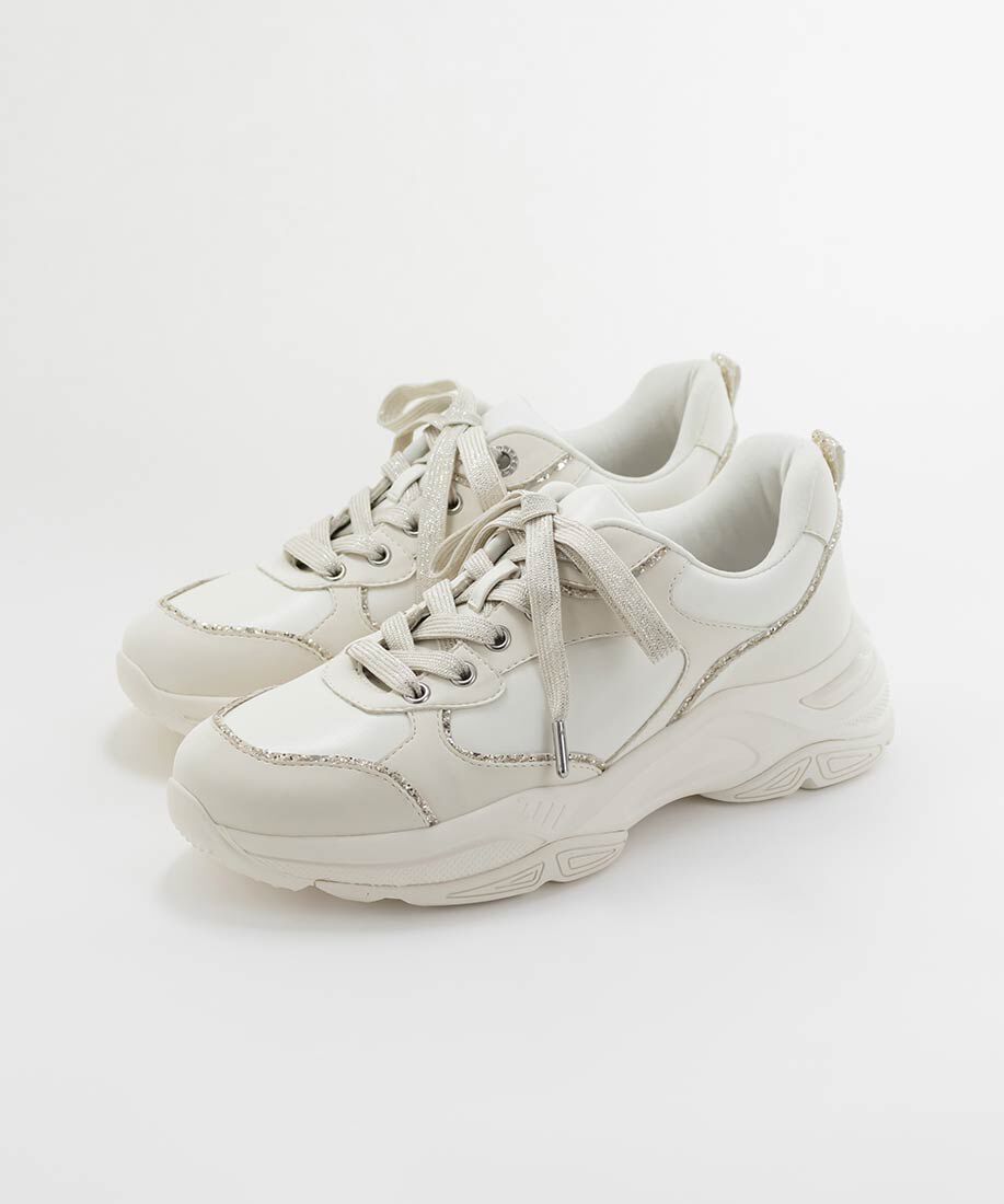  「グリッターラインスニーカー」|スニーカー|