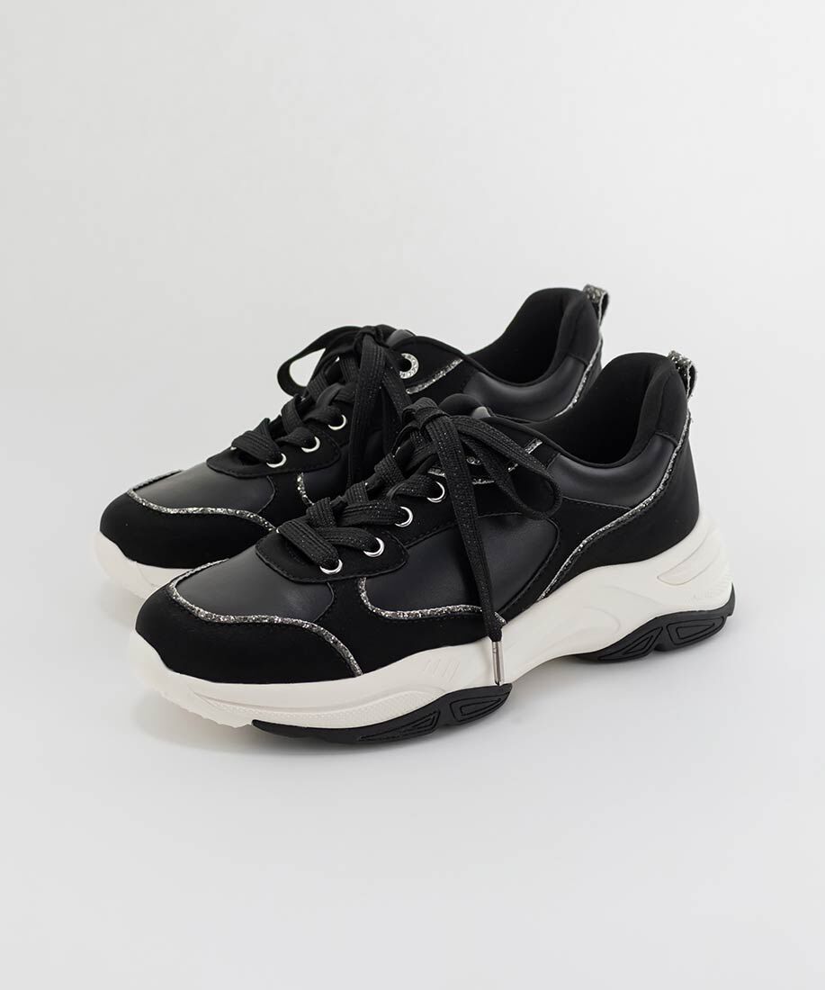  「グリッターラインスニーカー」|スニーカー|