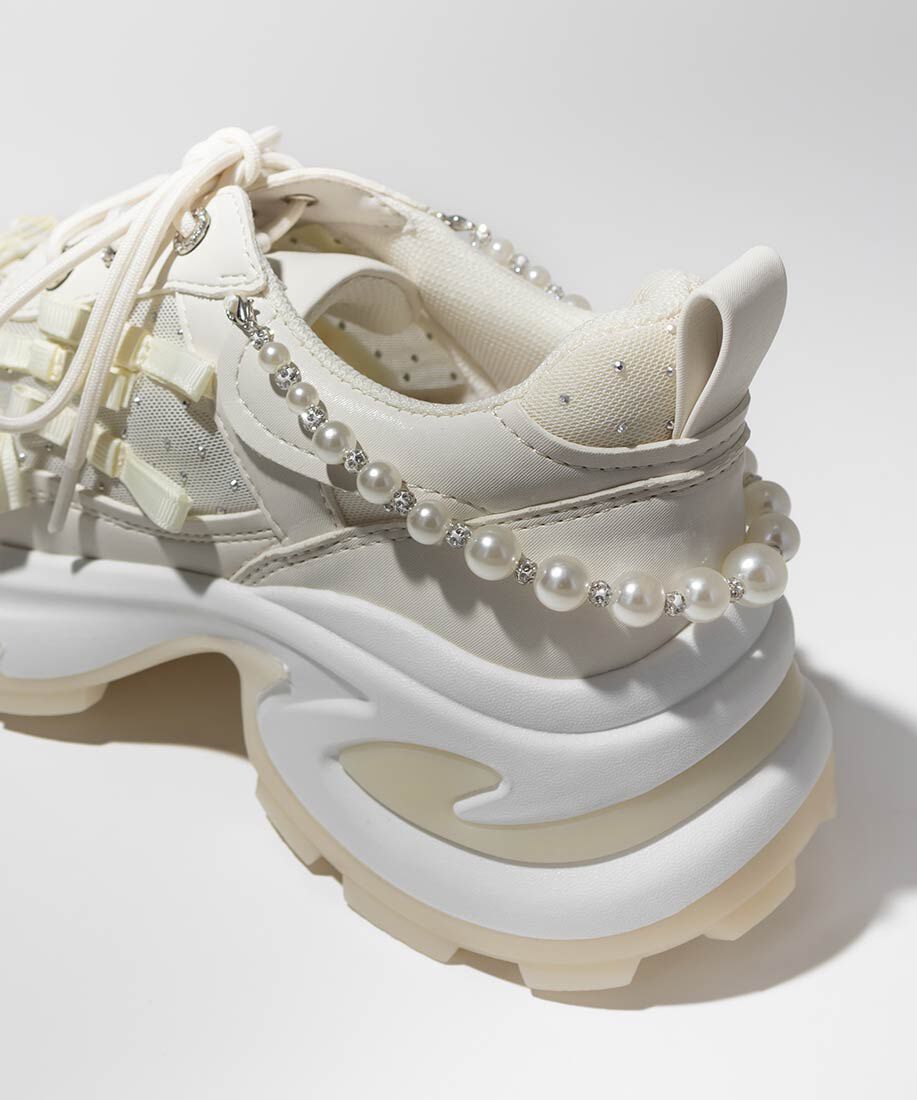  「2WAY ミニリボンシアースニーカー」|スニーカー|