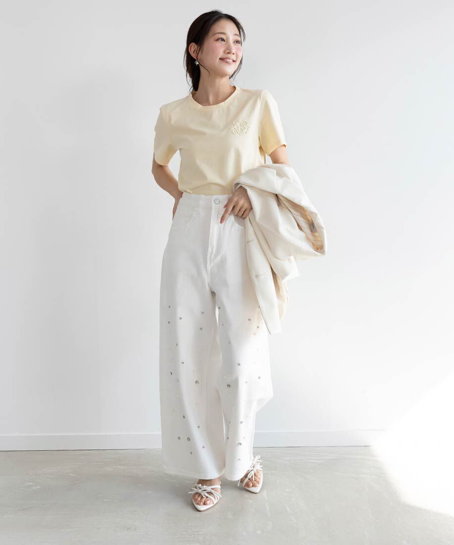  「ミニリボンナローストラップサンダル」|サンダル|