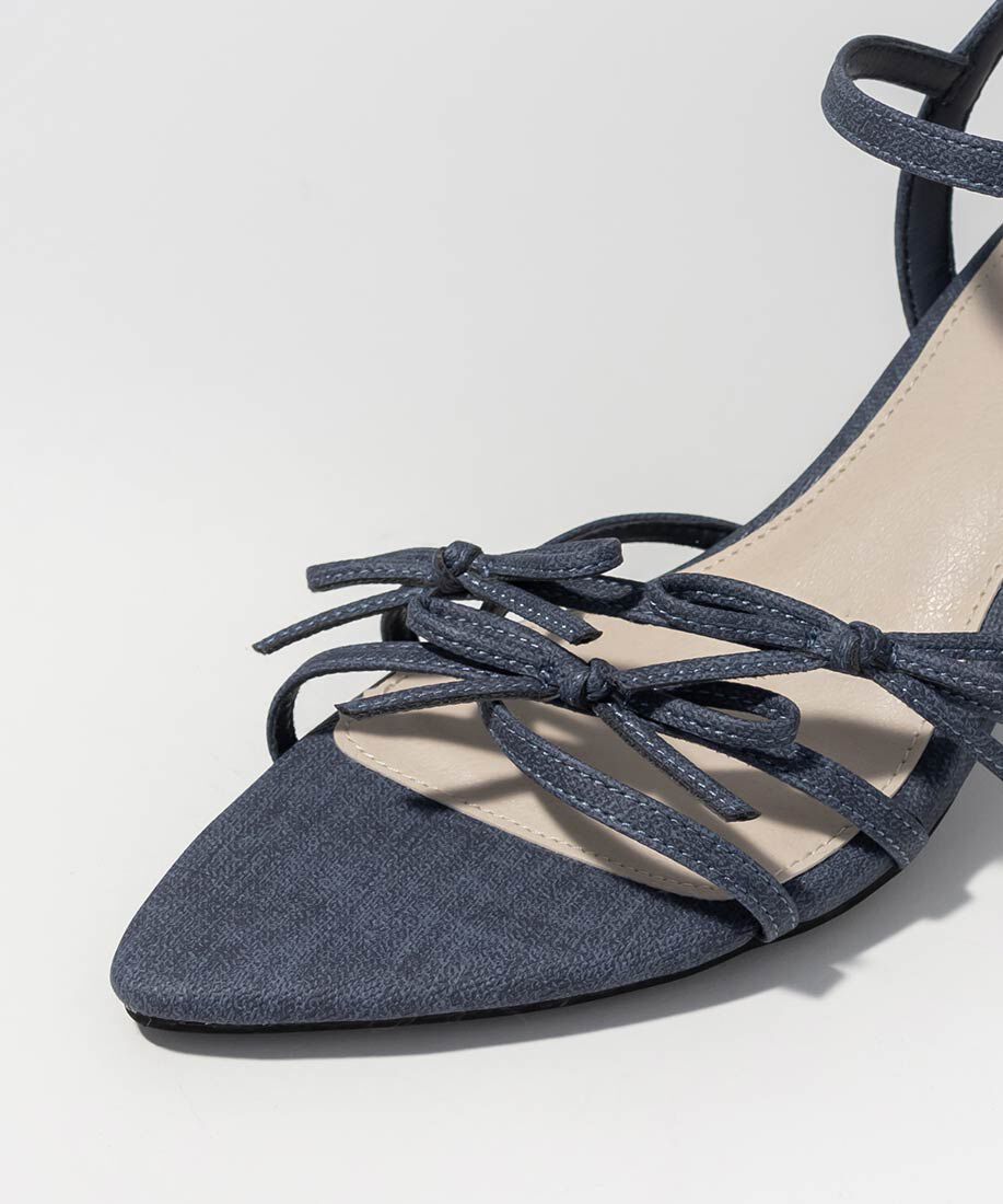  「ミニリボンナローストラップサンダル」|サンダル|