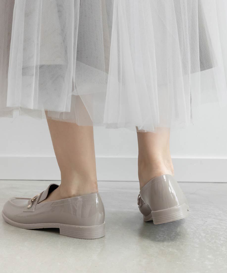  「ビットローファーレインシューズ」|レインシューズ|