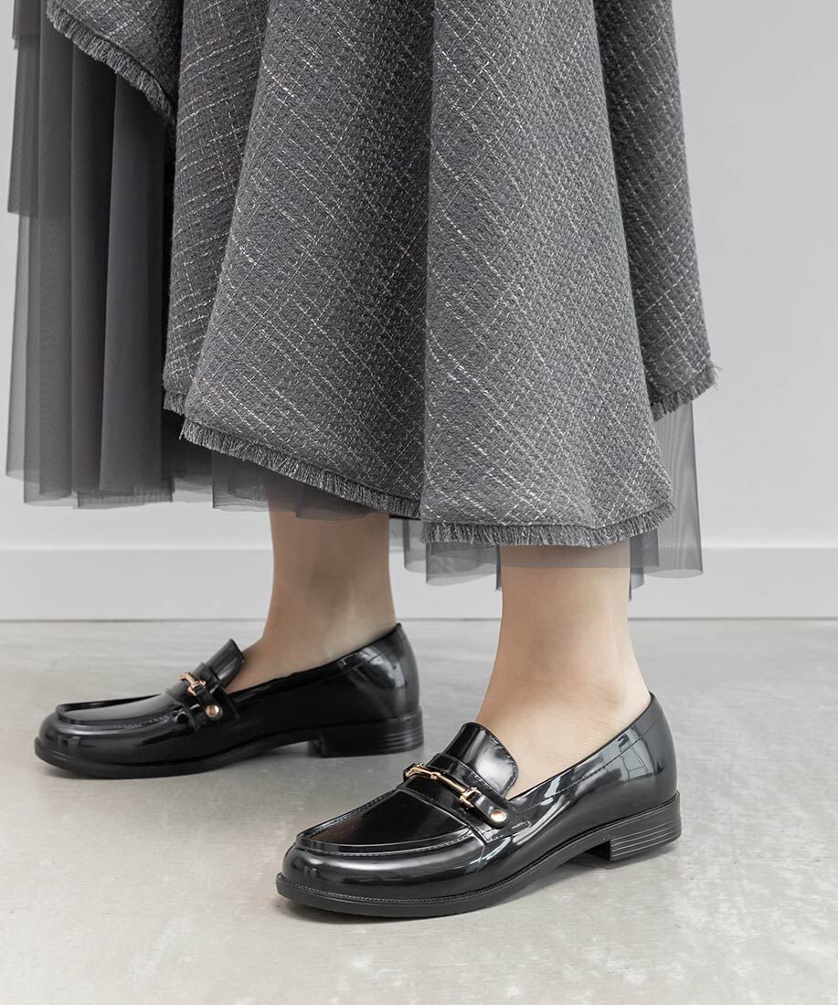  「ビットローファーレインシューズ」|レインシューズ|