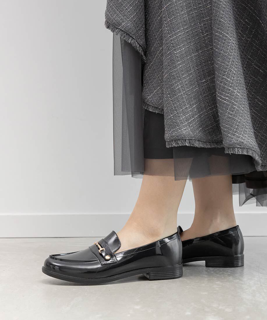  「ビットローファーレインシューズ」|レインシューズ|