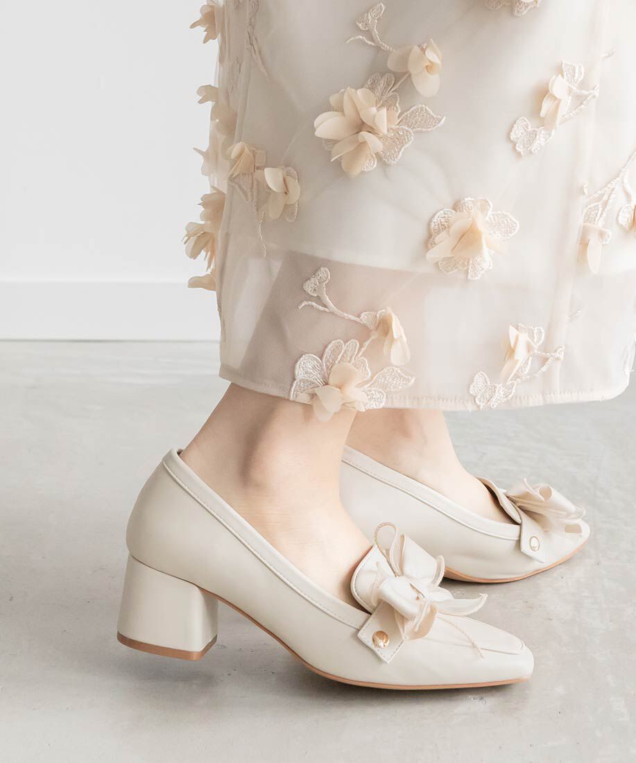  「2WAY モノグラムローファーシューズ」|ローファー|