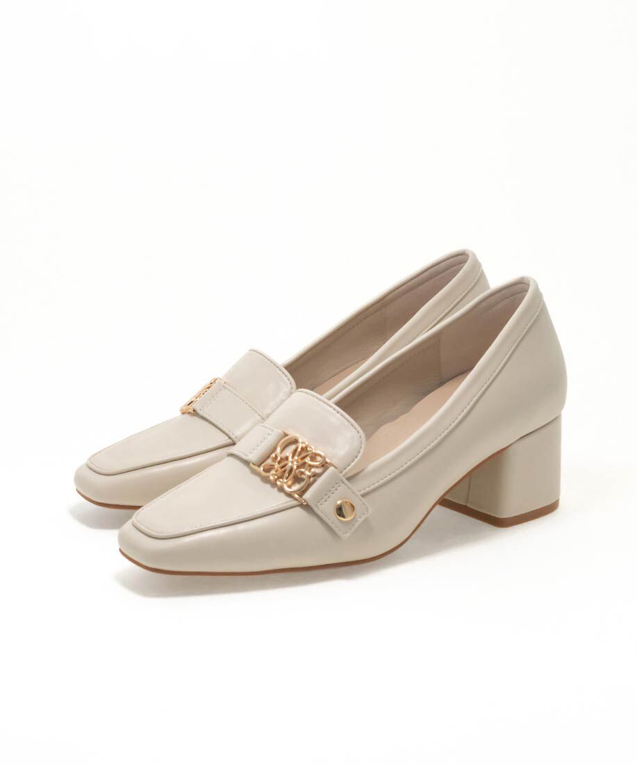  「2WAY モノグラムローファーシューズ」|ローファー|