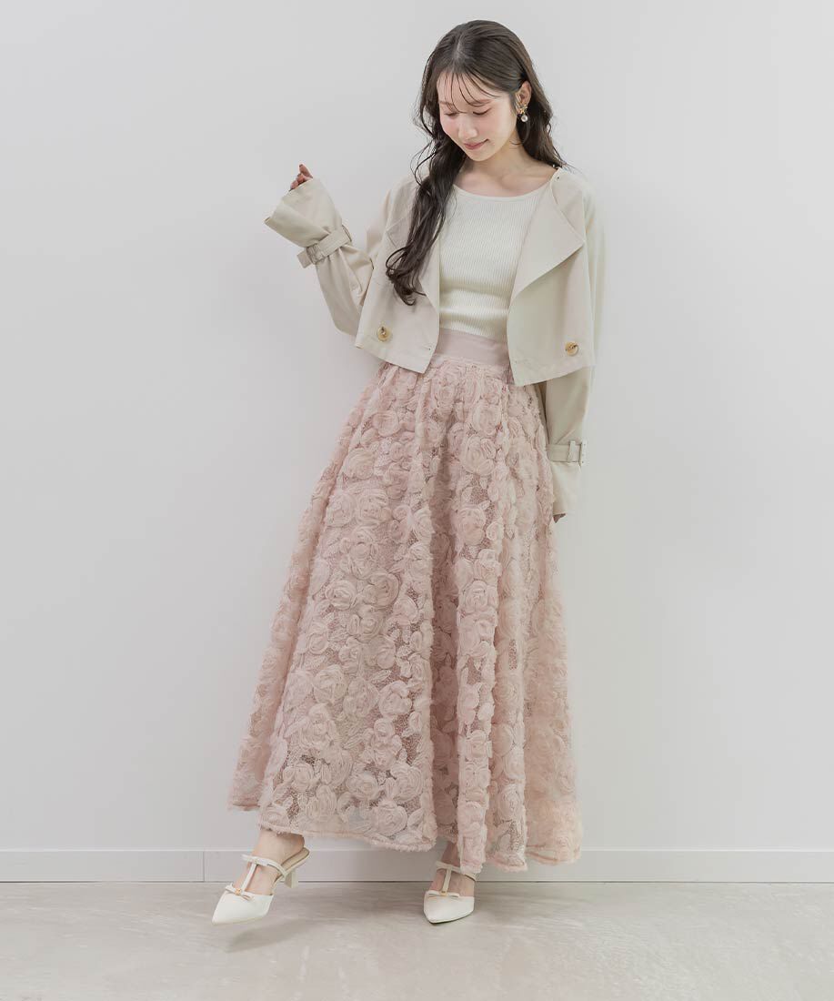  「ビジューリボンTストラップミュールパンプス」|パンプス|