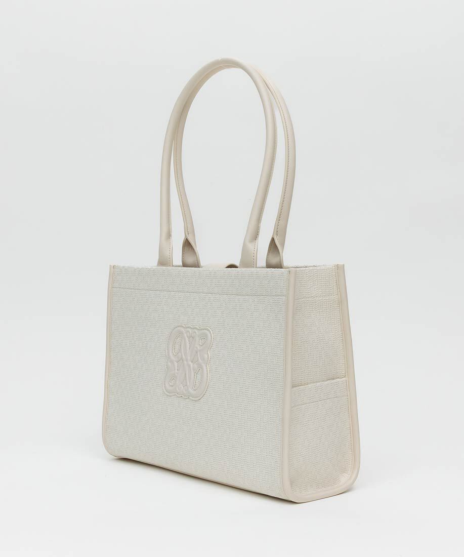  「【A4対応】モノグラムデザイントートバッグ」|トートバッグ|