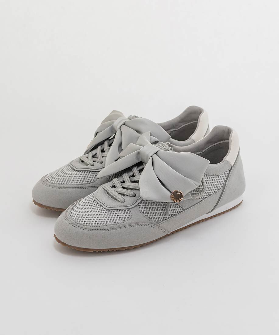  「2WAY サテンリボンロープロファイルスニーカー」|スニーカー|