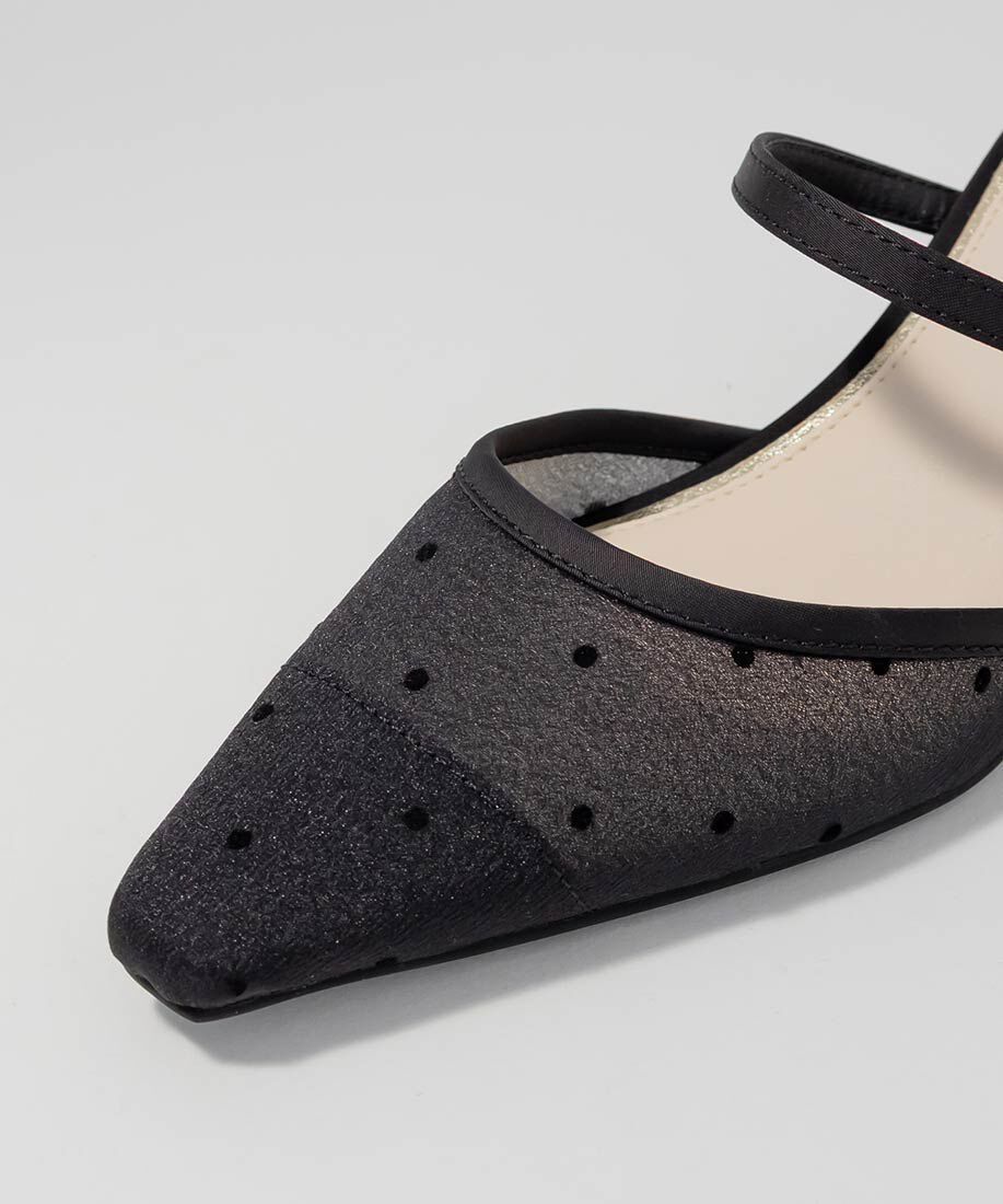  「ビジューバックルシアーミュールパンプス」|パンプス|